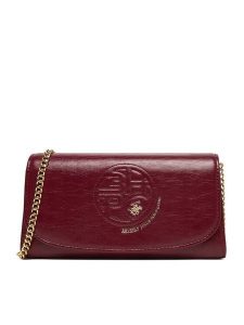Beverly Hills Polo Club Portfel CWBEO-BHPC-W1-008-SS26 Bordowy. Czerwone portfele Beverly Hills Polo Club, bez wzorów, ze skóry. Za 99,99 zł.