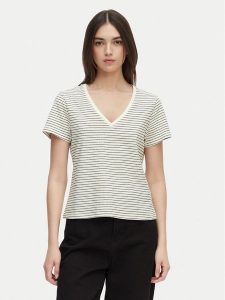 Tommy Hilfiger T-Shirt WW0WW48704 Biały Regular Fit. Białe t-shirty TOMMY HILFIGER, xs, bez wzorów, z bawełny, bez kołnierzyka, bez ramiączek. Za 249,99 zł.