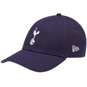 Czapka z daszkiem Tottenham Hotspur - licencjonowana New Era. Niebieskie czapki New Era, bez wzorów, z bawełny. Za 109,99 zł.