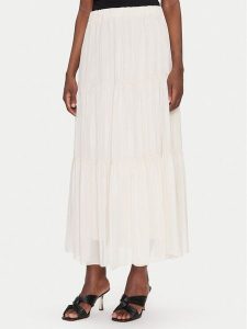 Dixie Spódnica maxi G207W007A Beżowy Regular Fit. Brązowe spódnice Dixie, m, bez wzorów, z wiskozy, maxi. Za 339,99 zł.
