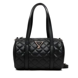 Torebka Guess. Czarne torebki klasyczne Guess, z aplikacjami, bez dodatków. Za 264,99 zł.