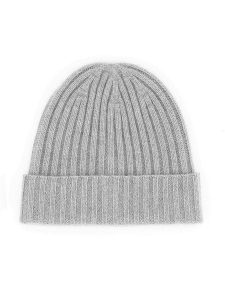 CXL by Christian Lacroix Kaszmirowa czapka beanie w kolorze szarym rozmiar: onesize. Szare czapki CXL by Christian Lacroix, bez wzorów, z kaszmiru. Za 149,95 zł.