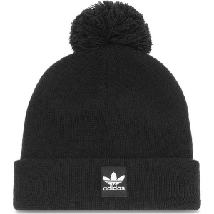 Czapka adidas - Pom Pom Beanie CZ8101 Black. Czarne czapki marki ADIDAS, z materiału. Za 89,95 zł.