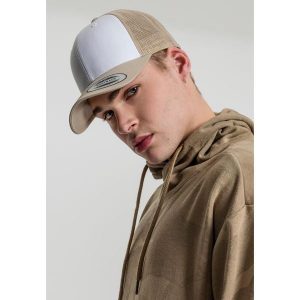 Czapka Flexfit retro colored front. Białe czapki FLEXFIT, bez wzorów, retro. Za 86,50 zł.