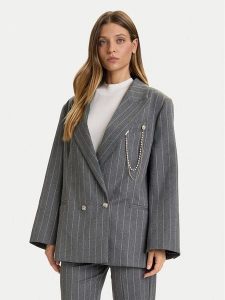 ViCOLO Marynarka TF0110 Szary Regular Fit. Szare marynarki i żakiety ViCOLO, m, bez wzorów, z syntetyku. Za 549,99 zł.