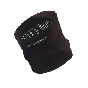 Komin termoaktywny Brubeck Air-Tube. Czarne szaliki Brubeck, bez wzorów, z elastanu. Za 71,49 zł.