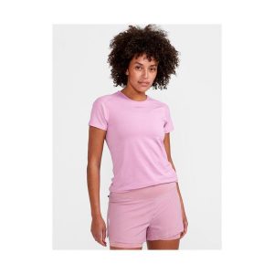 Damska koszulka o wąskim kroju Craft ADV Essence. Czerwone koszulki sportowe Craft, bez wzorów, bez ramiączek, do biegania. W wyprzedaży za 125,55 zł.