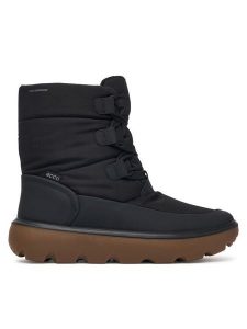ECCO Śniegowce Glacia 24332351052 Czarny. Czarne buty zimowe ecco, z materiału, bez obcasa, bez zapięcia. Za 849,99 zł.