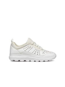 Geox Sneakersy "Spherica" w kolorze biało-kremowym rozmiar: 38. Białe trampki Geox, bez wzorów, bez zapięcia. Za 254,74 zł.