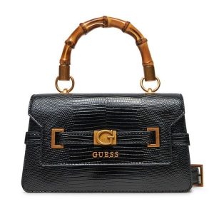 Torebka Guess. Czarne torebki klasyczne Guess, z aplikacjami, bez dodatków. Za 479,99 zł.