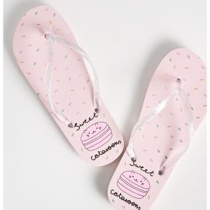 Klapki Sweet cataroons - Różowy. Klapki marki Sinsay. Za 14,99 zł.