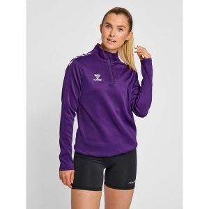 Bluza do piłki ręcznej damska Hummel hmlCORE XK. Białe bluzy Hummel, xs, bez wzorów, bez kaptura. Za 204,00 zł.