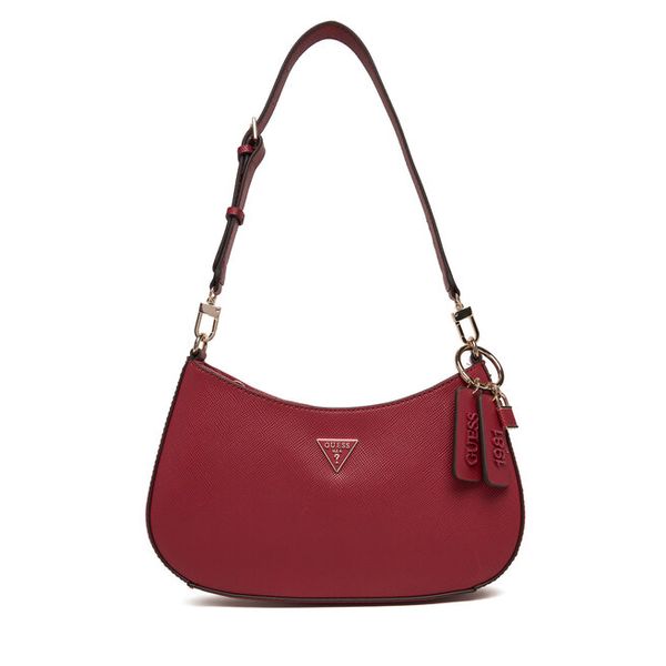 Torebka Guess. Czerwone torebki klasyczne Guess, z aplikacjami, bez dodatków. Za 329,99 zł.