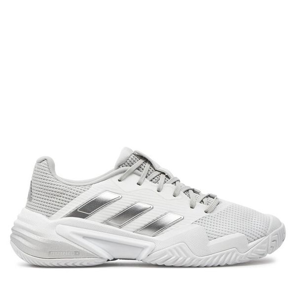 Buty do tenisa adidas. Białe buty sportowe ADIDAS, bez wzorów, bez zapięcia, tenisowe. Za 409,99 zł.