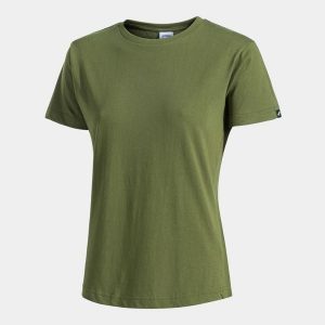 T-shirt damski Joma Desert – khaki, 100% bawełna, M. Zielone bluzki JOMA, m, bez wzorów, z bawełny, bez kołnierzyka, bez ramiączek. Za 129,99 zł.