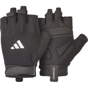 Rękawice treningowe Essential. Białe rękawiczki ADIDAS, bez wzorów. Za 90,99 zł.