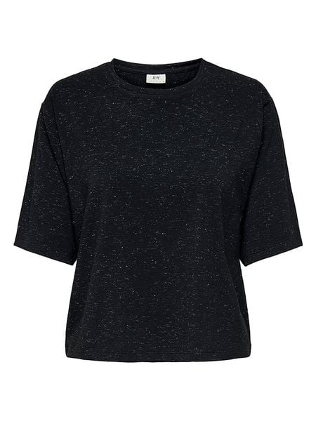 JDY Koszulka w kolorze czarnym rozmiar: XS. Czarne bluzki JDY, xs, bez wzorów, bez kołnierzyka, bez ramiączek. Za 48,39 zł.