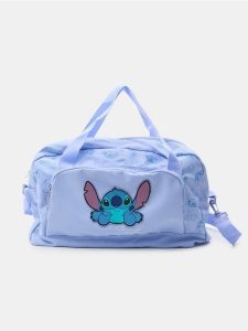 Torba sportowa Stitch - błękitny. Niebieskie torby podróżne i sportowe Sinsay, bez wzorów. Za 79,99 zł.