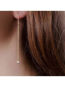 Les Favorites Pozłacane kolczyki z cyrkoniami rozmiar: onesize. Żółte kolczyki Les Favorites, z cyrkonią, pozłacane. Za 56,99 zł.