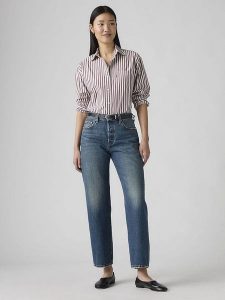Levi's Dżinsy "501" - Comfort fit - w kolorze niebieskim rozmiar: W26/L27. Niebieskie jeansy Levi's®, z aplikacjami. Za 219,26 zł.