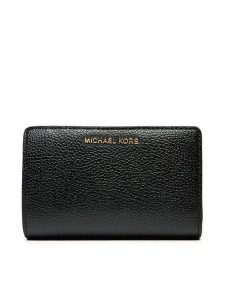 MICHAEL Michael Kors Portfel 32R4G8ED6L Czarny. Czarne portfele MICHAEL Michael Kors, bez wzorów, ze skóry. Za 409,99 zł.