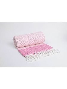 Samimi Chusta hammam "Nefes" w kolorze jasnoróżowym - 180 x 100 cm rozmiar: onesize. Różowe apaszki i chusty Samimi, bez wzorów, z bawełny. Za 109,78 zł.