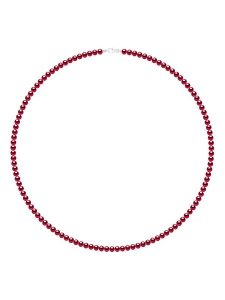 ATELIERS SAINT GERMAIN Naszyjnik perłowy w kolorze czerwonym - dł. 55 cm rozmiar: onesize. Czerwone naszyjniki ATELIERS SAINT GERMAIN, z perłą, srebrne. Za 439,24 zł.