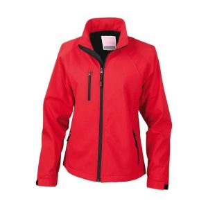 Damska kurtka wodoodporna Result Base Layer. Czerwone kurtki RESULT, bez wzorów, bez kaptura. Za 190,50 zł.