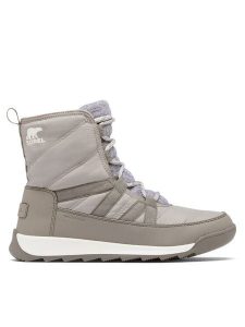 Sorel Śniegowce Whitney™ II Plus Lace Wp 2088241061 Szary. Szare buty zimowe Sorel, z materiału, bez obcasa, bez zapięcia. Za 469,99 zł.