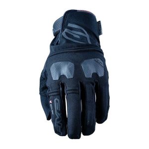 Rękawice EWP - CZARNE - M/9. Czarne rękawiczki FIVE GLOVES, bez wzorów. Za 388,00 zł.