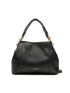 Liu Jo Torebka Ecs M Satchel AXX022 E0031 Czarny. Czarne torebki klasyczne Liu Jo, bez wzorów, ze skóry, bez dodatków. Za 486,99 zł.