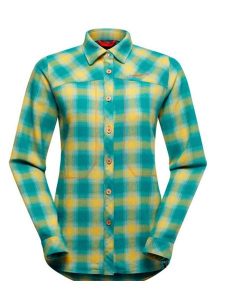 LA SPORTIVA Koszula funkcyjna "Rambler" w kolorze zielono-żółtym rozmiar: S. Zielone koszule La Sportiva, s, bez wzorów, z bawełny, bez kołnierzyka, bez ramiączek. Za 236,61 zł.