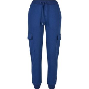 Damski strój do joggingu typu cargo Urban Classics. Niebieskie spodnie dresowe Urban Classics, bez wzorów. Za 206,00 zł.