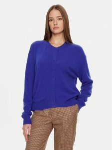 American Vintage Kardigan Damsville DAM19EH24 Niebieski Loose Fit. Niebieskie kardigany American Vintage, z syntetyku. Za 309,99 zł.