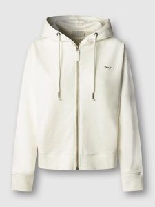 Pepe Jeans Bluza "Marsu" w kolorze kremowym rozmiar: M. Brązowe bluzy Pepe Jeans, m, bez wzorów, z jeansu, bez kaptura. Za 208,99 zł.