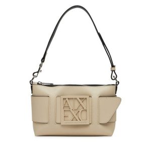 Torebka Armani Exchange. Brązowe torebki klasyczne Armani Exchange, bez wzorów, bez dodatków. Za 329,99 zł.