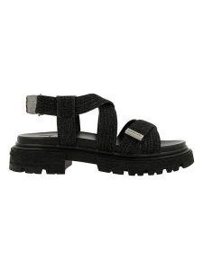 G-Star Raw Sandały w kolorze czarnym rozmiar: 38. Czarne sandały G-Star Raw, bez wzorów, z otwartym noskiem, bez obcasa, bez zapięcia. Za 135,49 zł.