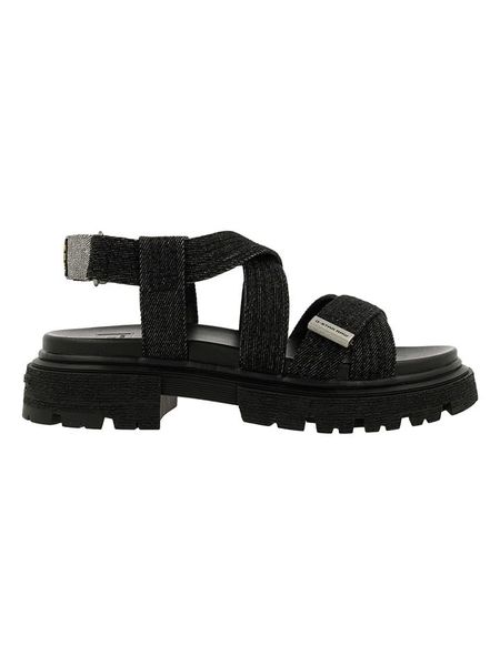 G-Star Raw Sandały w kolorze czarnym rozmiar: 38. Czarne sandały G-Star Raw, bez wzorów, z otwartym noskiem, bez obcasa, bez zapięcia. Za 135,49 zł.