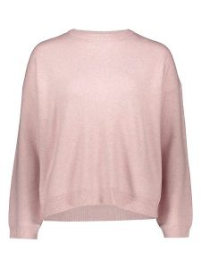 ONLY Sweter w kolorze jasnoróżowym rozmiar: M. Różowe swetry oversize ONLY, m, bez wzorów, z materiału, bez ramiączek. Za 104,99 zł.
