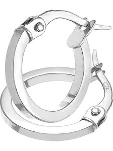 Revoni Złote kolczyki-kreole rozmiar: onesize. Szare kolczyki Revoni, złote. Za 370,71 zł.