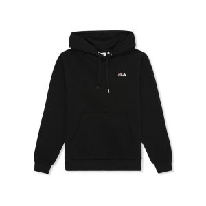 Bluza damska z kapturem Fila Lierna. Czarne bluzy Fila, m, bez wzorów, z kapturem. Za 189,00 zł.