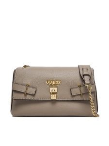 Guess Torebka Yesba HWBG78 33210 Brązowy. Brązowe torebki klasyczne Guess, z aplikacjami, ze skóry, bez dodatków. Za 589,99 zł.