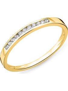 Revoni Złoty pierścionek z diamentem rozmiar: 50. Żółte pierścionki Revoni, z diamentem, złote. Za 1 522,99 zł.