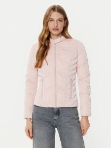 Guess Kurtka puchowa W5RL00 WGV30 Różowy Regular Fit. Czerwone kurtki Guess, m, z aplikacjami, z puchu, bez kaptura. Za 449,99 zł.