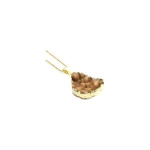 Colare Naszyjnik Agat Druza Toffie złoto. Naszyjniki marki Brazi druse jewelry. Za 170,00 zł.