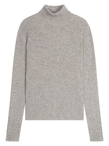 Perfect Cashmere Kaszmirowy golf "Elly" w kolorze szarym rozmiar: M. Szare golfy Perfect Cashmere, bez wzorów, z kaszmiru. Za 479,76 zł.