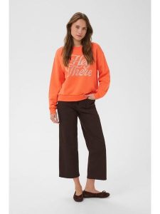 Kaffe Bluza w kolorze pomarańczowym rozmiar: L. Pomarańczowe bluzy Kaffe, l, bez wzorów, bez kaptura. Za 184,95 zł.