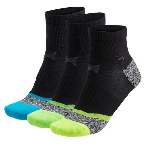 Skarpety do biegania - Uniseks - Multi Czarny - 3 pary. Czarne skarpetki XTREME, bez wzorów, z elastanu. Za 134,79 zł.