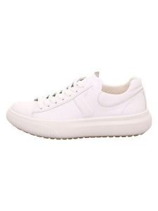 Legero Skórzane sneakersy "T4 JUMP" w kolorze białym rozmiar: 41. Białe trampki Legero, bez wzorów, bez zapięcia. Za 266,95 zł.