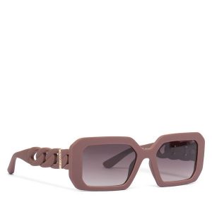 Okulary przeciwsłoneczne Guess. Brązowe okulary przeciwsłoneczne Guess. Za 369,99 zł.